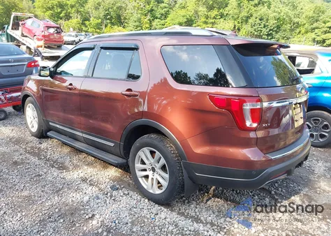 2018 Ford Explorer Xlt from USA, damaged, VIN 1FM5K8DH8JGA24324